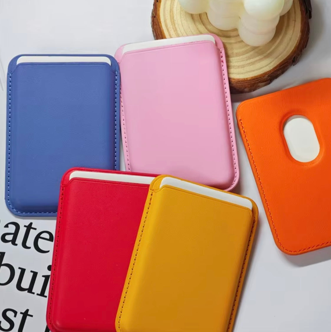 iPhone Leather Wallet with MagSafe